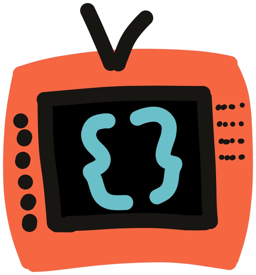 a nice cartoony TV